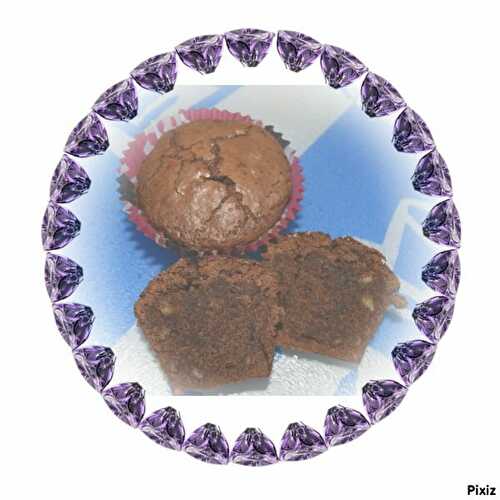 Muffin/brownie aux noix