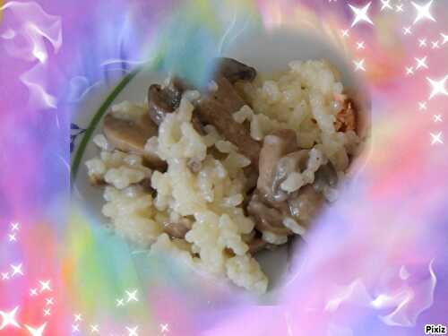 Risotto aux champignons