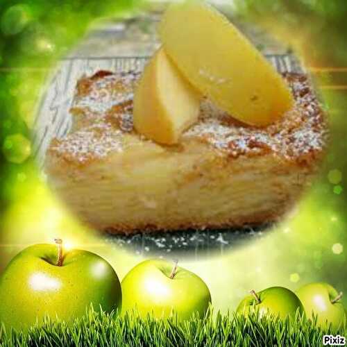 Tarte invisible aux pommes