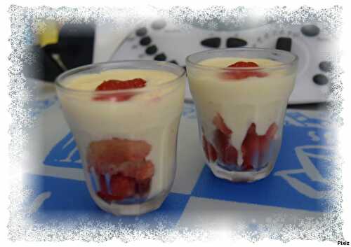 Tiramisu aux fraises