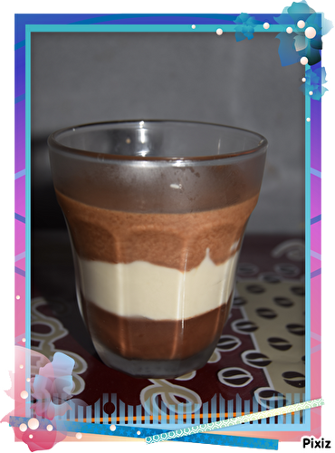 Verrine 3 chocolats