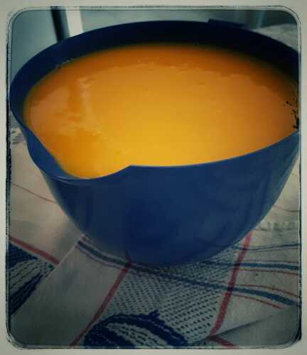 Soupe de butternut