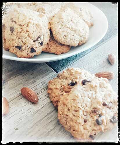 Cookies amandes et flocons d'avoine