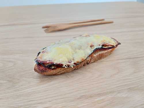 Bruschetta aubergine, coppa - Plaisir-Goumand
