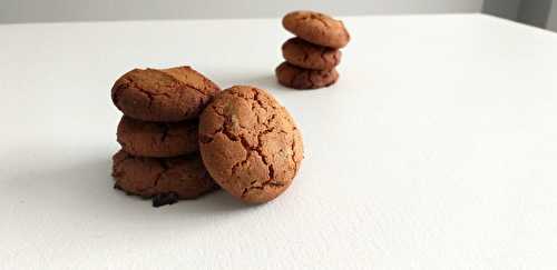 Cookies à la farine de châtaigne, pépite chocolat