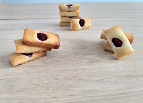 Financiers aux framboises