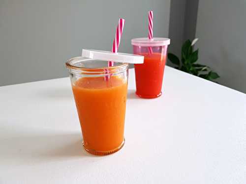 Jus pomme, carotte, orange