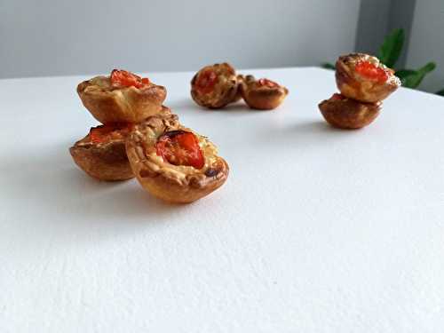 Mini tartelette au thon et tomate