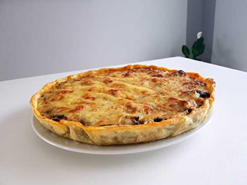 Quiche à la moussaka