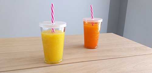 Smoothie mangue, ananas et orange