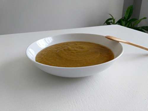 Soupe carottes, courgettes et pomme de terre