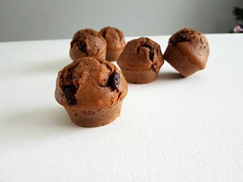 Muffins double chocolat - Plaisir-Goumand