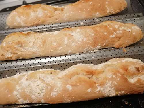 Baguettes en moins d'1 heure