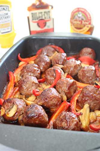 Boulettes de boeuf caramélisées