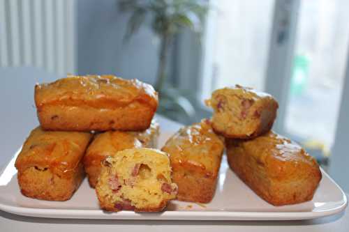 Minis cakes salés "CheddarBacon"