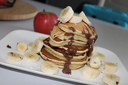 Pancakes à la compote de pommes