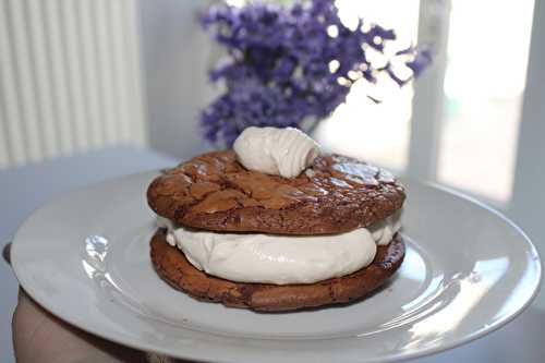 Sandwich Cookies Brownies -