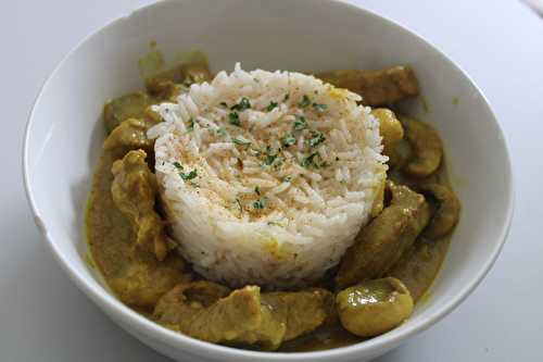 Sauté de veau au curry
