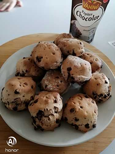 Scones aux pépites de chocolat au MCC