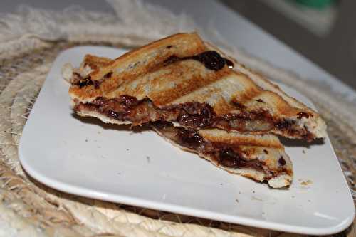 Croque banane Nutella