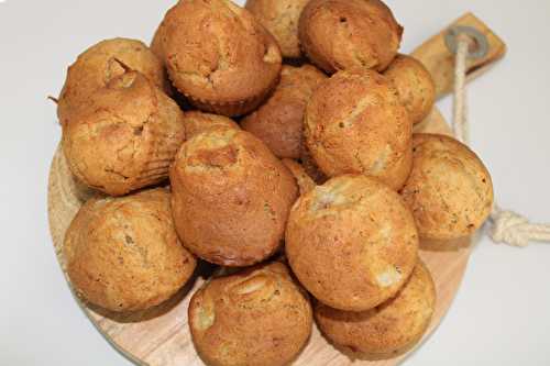 Muffins poires spéculoos