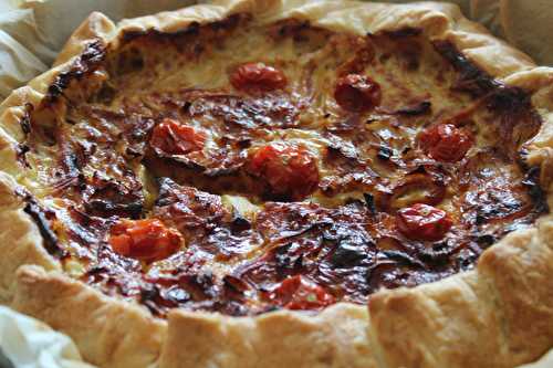 Tarte à l'oignon ... lardons
