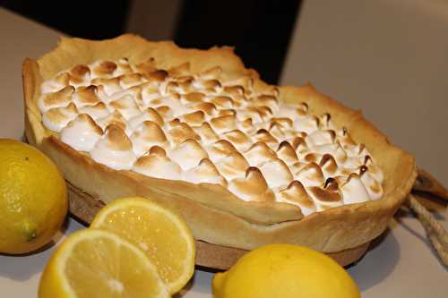 Tarte citron meringuée