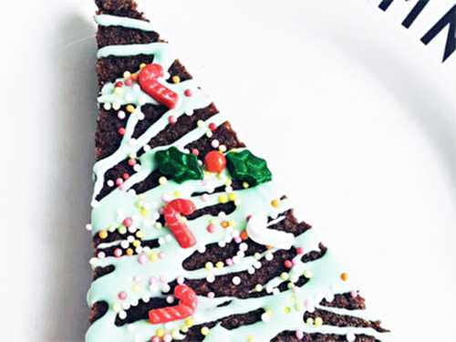 Brownies Sapins de Noël - Blog Planete Gateau