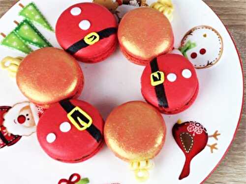 Macarons de Noël - Blog Planete Gateau