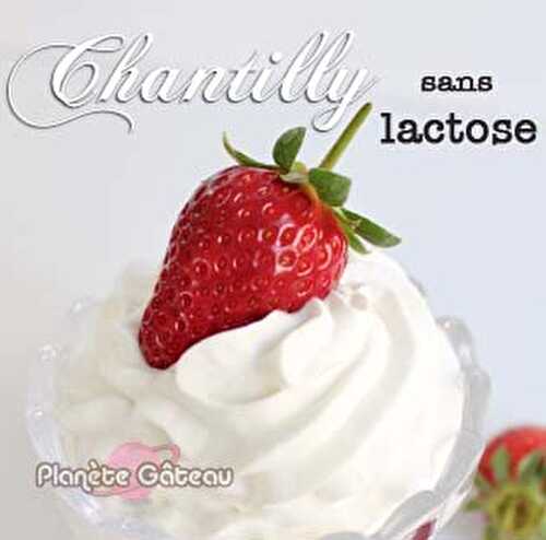 Recette de chantilly sans lactose au lait de coco - Blog Planete Gateau