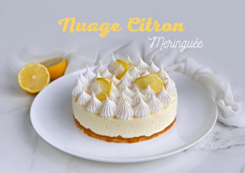 Tarte au citron meringuée 'Nuage' - Blog Planete Gateau