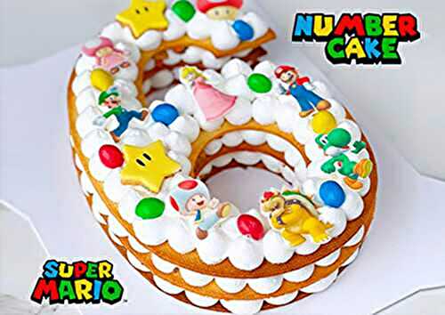 Number Cake Super Mario Bros