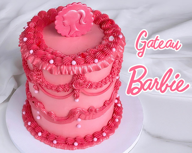 Gâteau Barbie