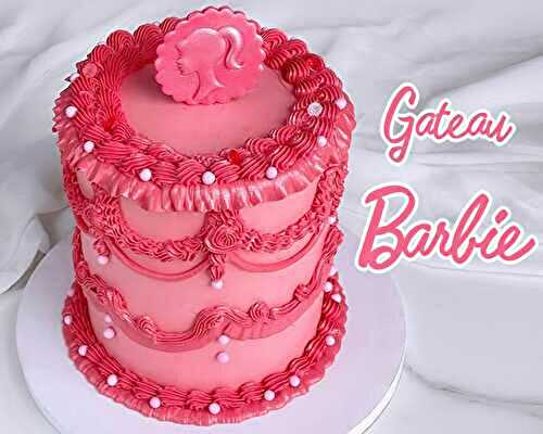 Gâteau Barbie