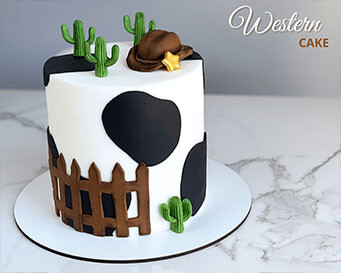 Gâteau d’anniversaire Western Cake