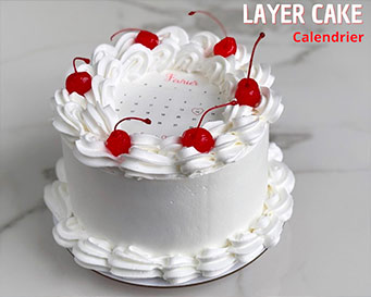 Layer Cake Impression Date et Calendrier