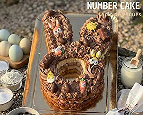Lapin de Pâques façon Number Cake