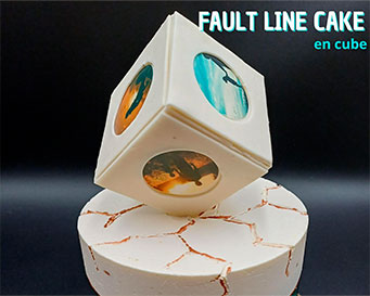 Fault line cake Cube album photo