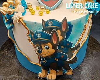 Gâteau Chase Pat Patrouille