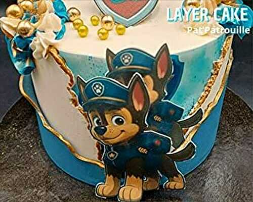 Gâteau Chase Pat Patrouille