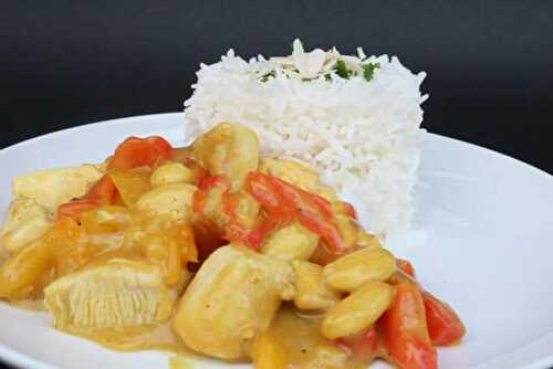 Aiguillette de poulet au curry