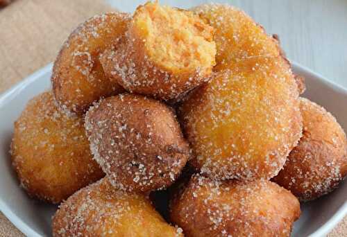 Beignets de Potiron au Sucre au Thermomix