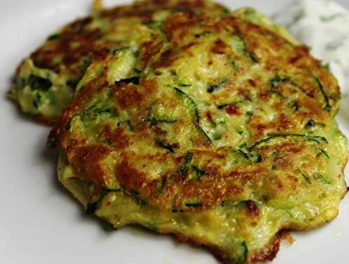 Beignets légers de courgettes