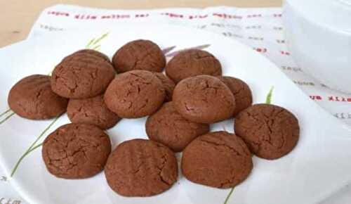 Biscuits express au nutelle avec Thermomix