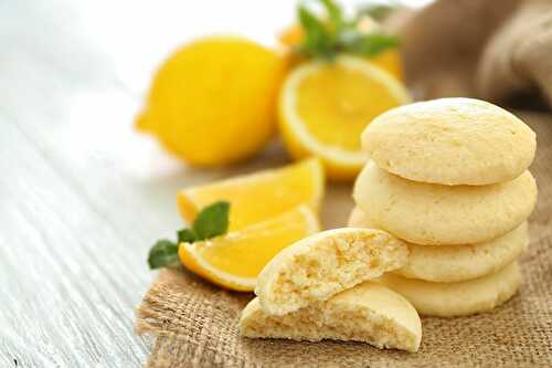 Biscuits légers au goût de citron