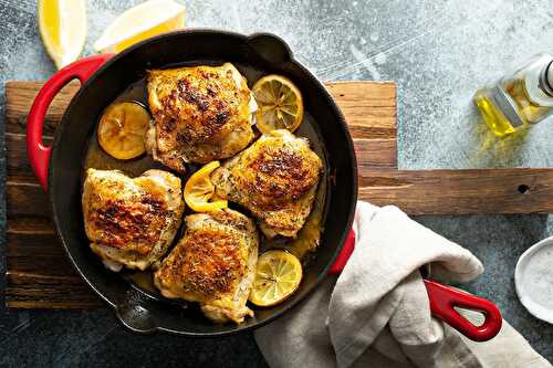 Blancs de poulet au citron