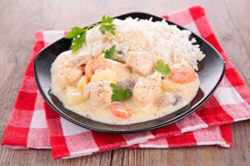 Blanquette de veau et légumes