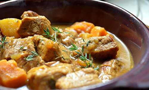 Blanquette de veau légère