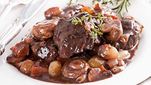 Boeuf bourguignon au Thermomix