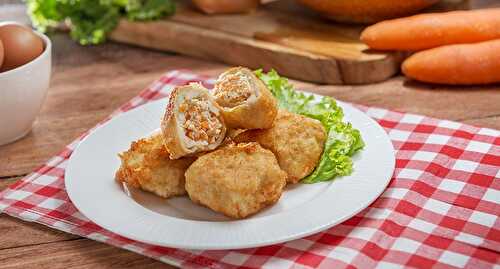 Boulettes de poisson et légumes